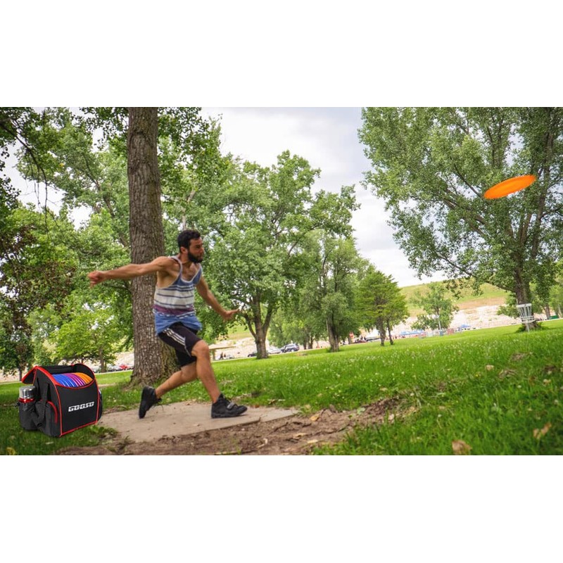 GOOSO Disc Golf Set with Bag - 12 PCS Flying