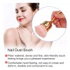 MU Cepillo Para Polvo De Uñas O Rubor Con Forma