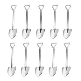 20 Pack Shovel Shape Demitasse Espresso Spoons, 4.7 Inches Stainless Steel Mini Coffee Spoons, Small Spoons for Dessert,Tea, Appetizer, Party Supplies
