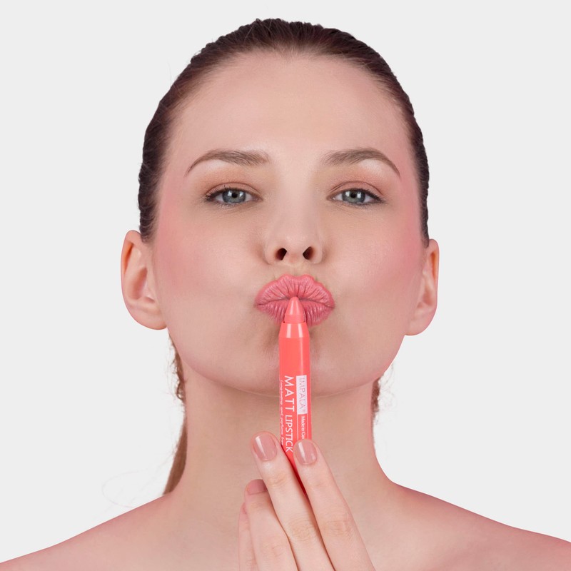 Impala - Automatic Lipstick Matte Baby Pink No. 12 |