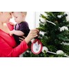 Pearhead Babyprints Double-Sided Christmas Photo Ornament with Clean Touch Ink