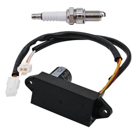 TJ113-2009-1 Ignition Control Module Fit for Predator Harbor Freight 3500 Inverter Generator with Spark Plug