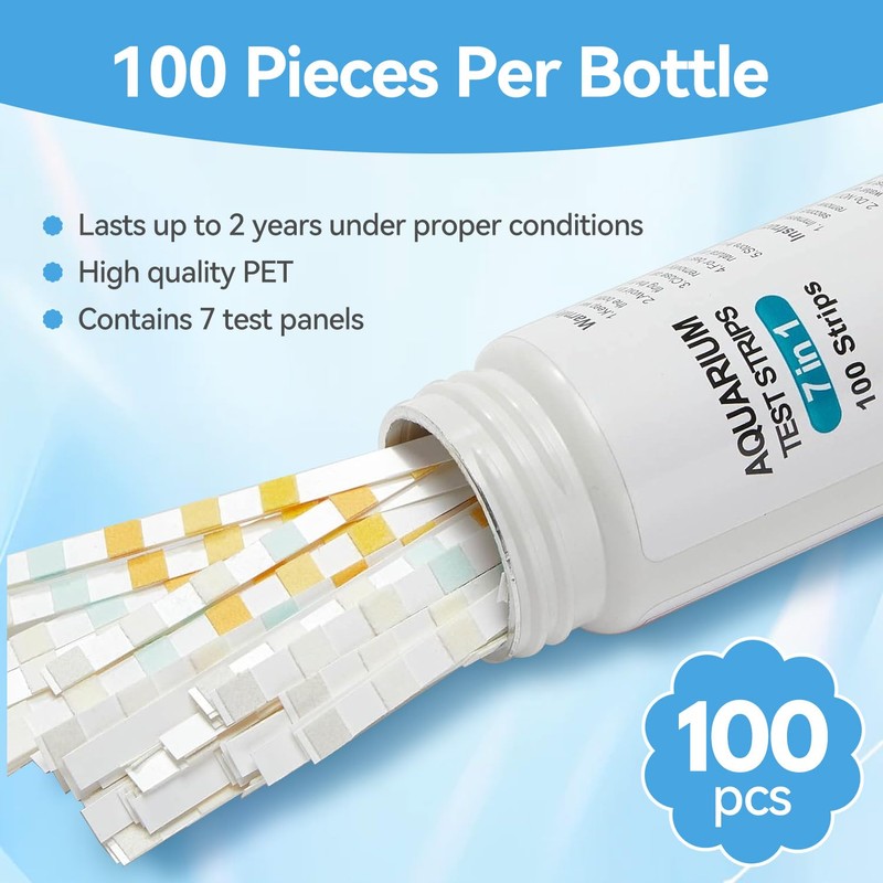 Proxima Direct 7 in 1 Aquarium Test Kit 100 Pack