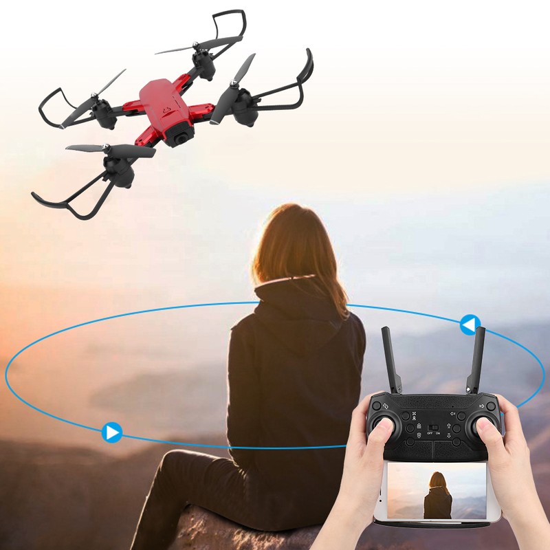 RC Drone Optical Flow WIFI FPV Smart Follow Folding RC