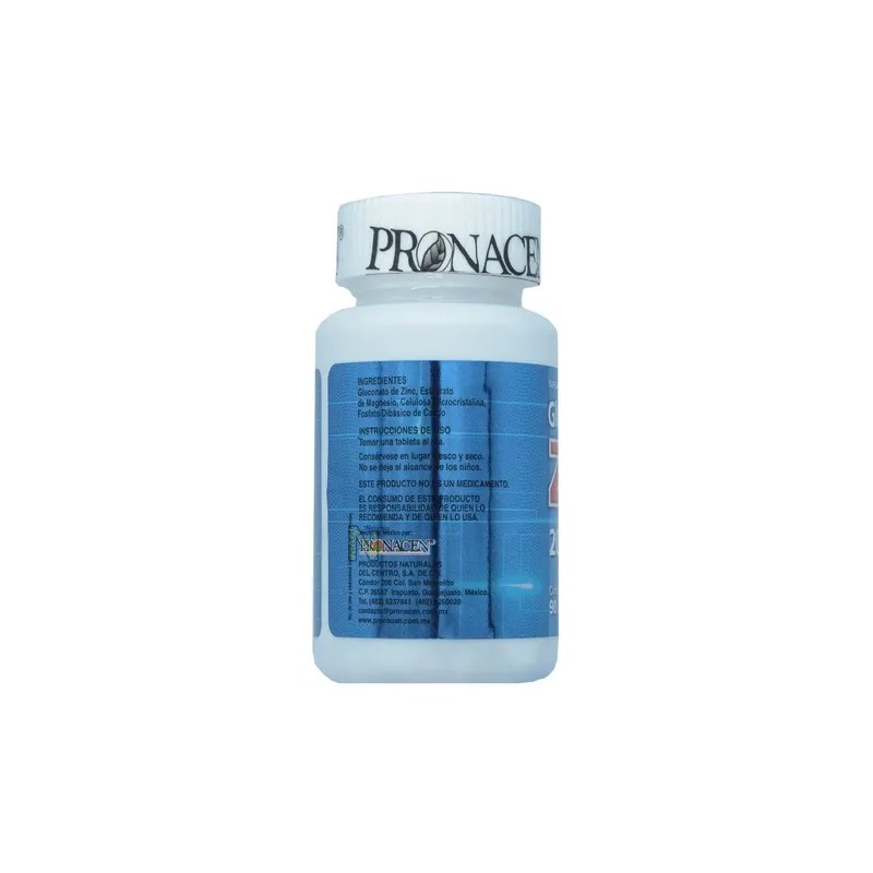 Zinc (gluconato - 90 Tabletas) Pronacen
