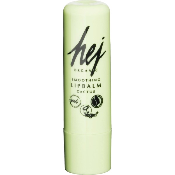 HEJ ORGANIC Smoothing Lip Balm Cactus, 4,80 g