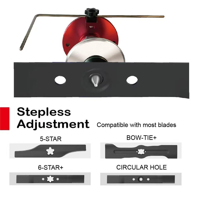 DPHXF Improved Version Mower Blade Sharpener & Balancer Replace 5005、42-047
