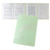 GEJ-Tech Writable Sheet Music File, 4 Sides, Holds 6 Sheets,