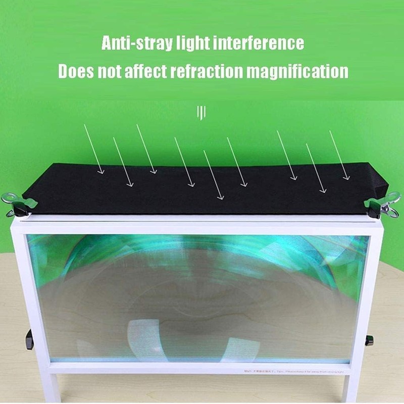 21" Screen Magnifier, Laptop Computer Screen Magnifier Expanders with Bracket