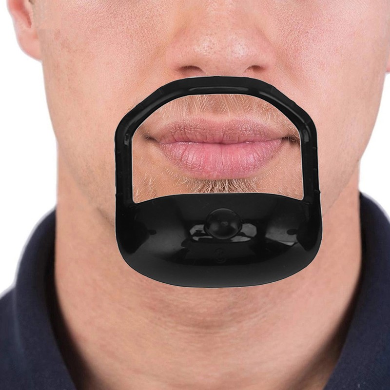 15pcs Beard Shaving Template 5 Size Precise Trimming Beard Shaping