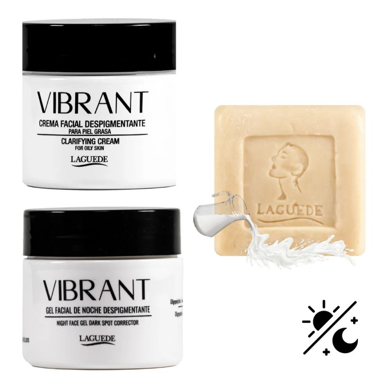 Kit Despigmentante Crema De Día Fps + Gel De Noche