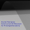 MAGZO Window Screen Replacement Mesh 48"W x 99"L - DIY