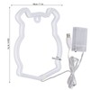 Neon Light LED Bear Shaped Neon Sign Battery Operated USB