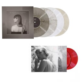 Taylor Swift the Tortured Poets Department The Anthology Folklore Red 6LP Vinyl Bundle
