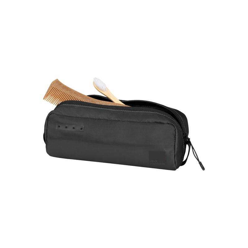 Jack Wolfskin Wandermood Mini Wash Bag, Granite Black