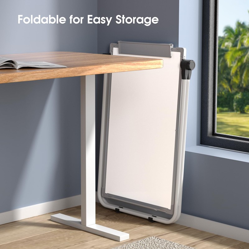 MaxGear Easel Whiteboard 36" x 24" Magnetic Portable Dry Erase