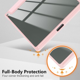 DINGGUAGUA Case for Onyx Boox Note Air4 C /Air3 C/Air 3 B/W 10.3 Inch ePaper Tablet, Shockproof Protective Case with Transparent Hard Shell on the Back, Black