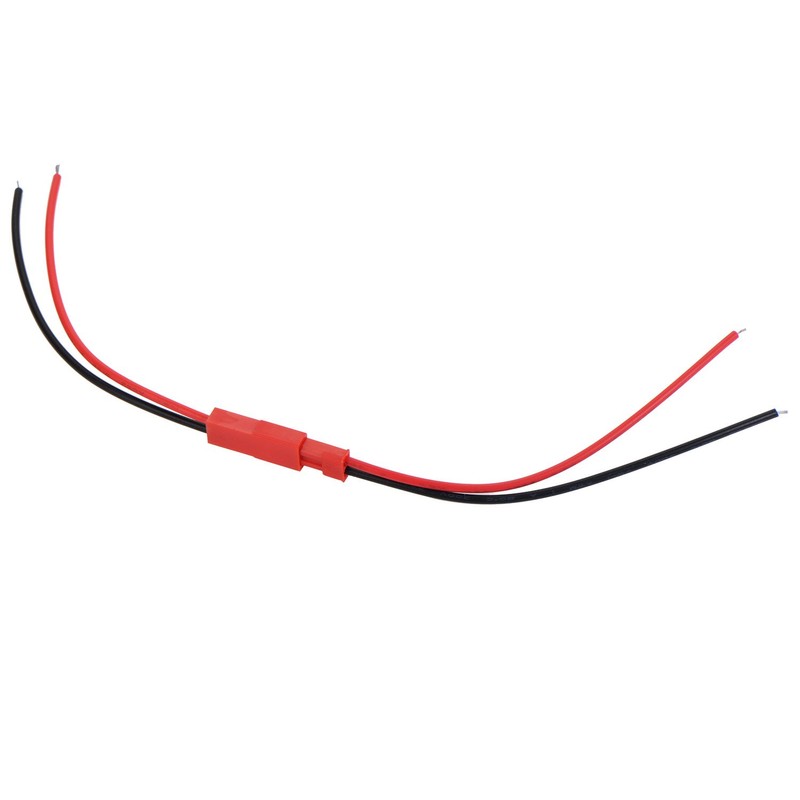 eBoot 20 Pairs 22 AWG Plug Connector 2 Pin Male