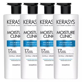 Kerasis 케라시스 모이스춰 클리닉 단백질 샴푸 600ml X 4개 Kerastase Moisture Clinic Protein Shampoo 600ml x 4