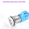 DMiotech 19mm / 3/4" Push Button Switch, IP65 1NO1NC 12-24V