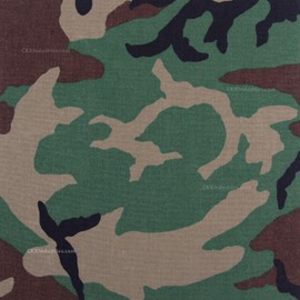 HolsterSmith EDC Wrap – Cordura Fabric Wrap for Kydex Holsters, Sheaths, Headphones, and Other Everyday Carry Items – Cordura (500D) – (Woodland) – (12in x 12in)