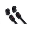 Quick Release End Fittings for 10mm Ball-Stud (4 Pack) -