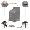 Vailge Stackable Patio Chair Cover,100% Waterproof Outdoor Chair Cover, Heavy