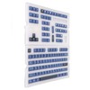 PBT Keycaps 128 Keys Japanese Keycaps Cherry Height DIY Practical