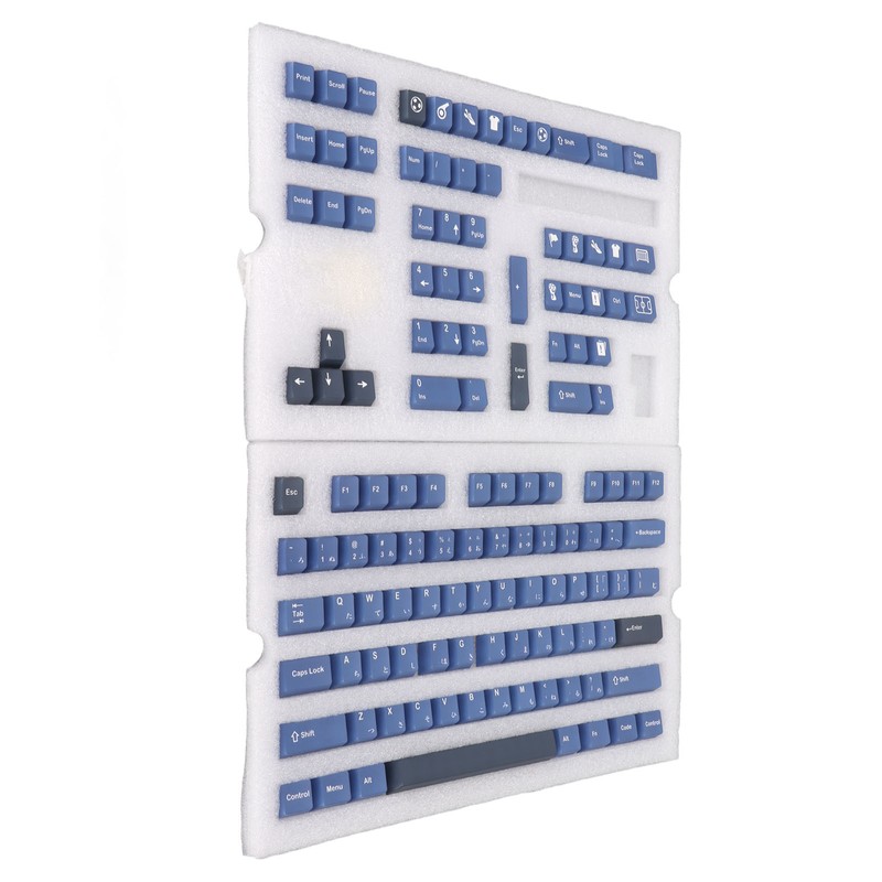 PBT Keycaps 128 Keys Japanese Keycaps Cherry Height DIY Practical
