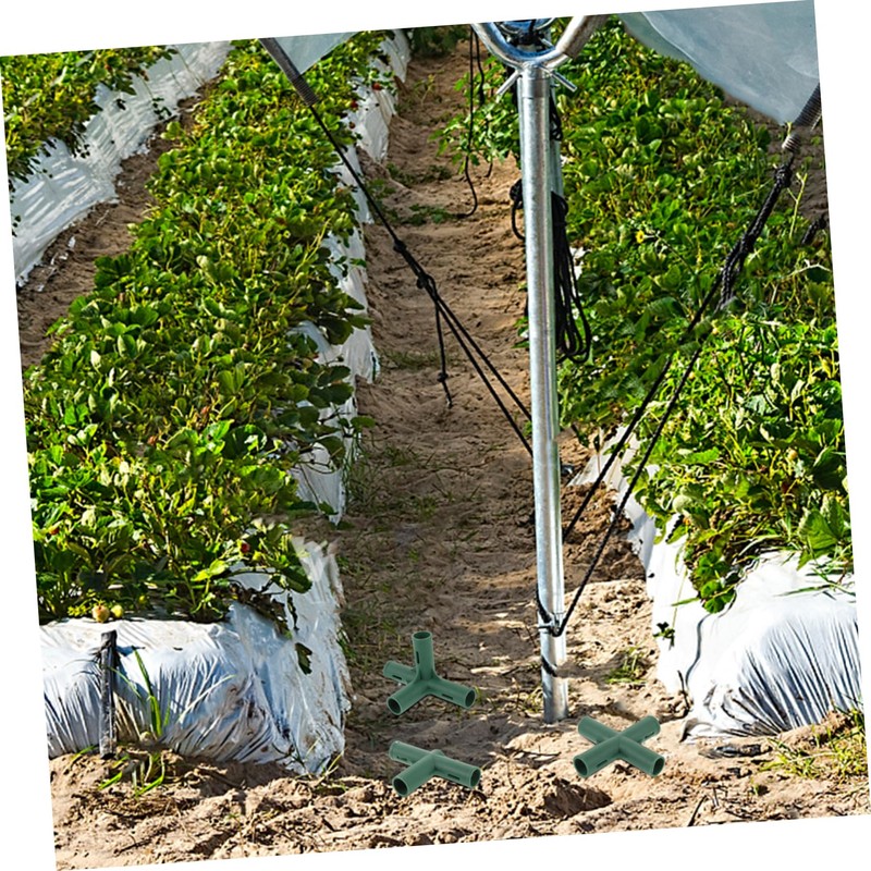 SUPVOX 3sets Greenhouse Connectors Kit Includes Right Angle and Flat