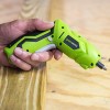Greenworks Cordless Electric Rechargeable Screwdriver Screw Driver, SD4B200
