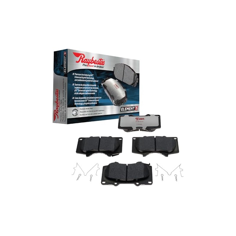 Raybestos Element3 Pastillas de Freno Delanteras EHT1561H