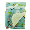 Luxurious Beautiful Ultra-Soft Fleece Baby Sherpa 2 Layer Blanket with