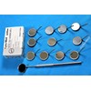 New Premium 12 x Dental Mouth Mirror Heads Cone Socket