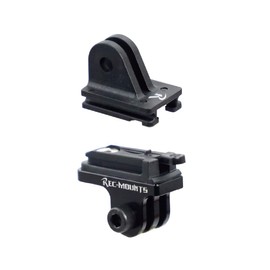REC-MOUNTS H34GP-CATHL1 Quick Release Go Pro Adapter Set, Easy Speed Off and Off, Compatible with GoPro HERO Series Cameras and Cat Eye Lights