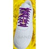 SANDZ Omega Psi Phi Fraternity- Sneaker Shoelace, Gold Boot Bootlace,