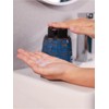 Ceramic Soap Dispenser, Lotion Dispenser with Pump 12oz (Blue Liquid