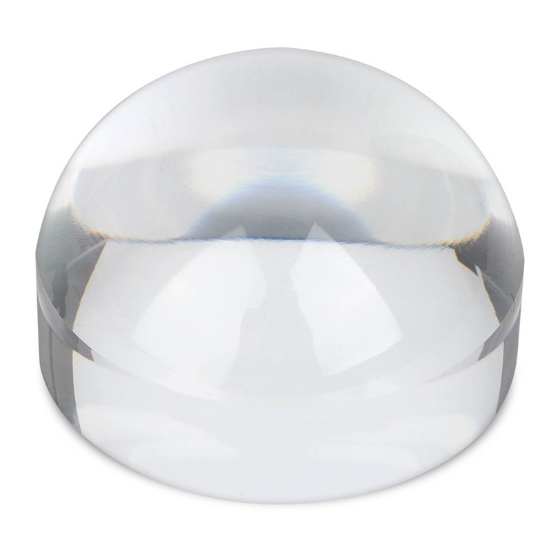 6X Optical Magnifier Dome Portable Paper Reading Acrylic Magnifier Dome