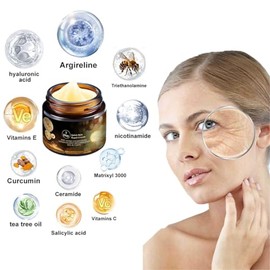 7 - Día Rápido - Crema De Reparación De La Piel, Multi-efecto Crema De Cuidado De La Piel, Reafirmante, Anti-arrugas Y Crema Hidratante Iluminadora, Para Todas Las Edades Y La Piel 50g