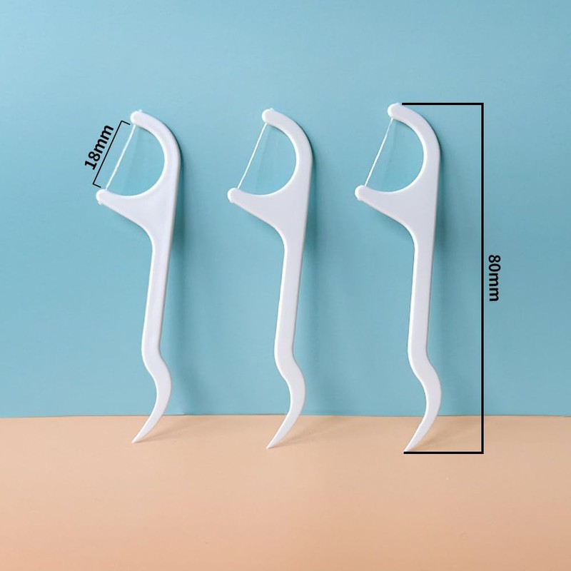 MSDENTAL Disposable Floss, Pack of 300