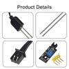D-FLIFE Soil Moisture Sensor, Icstation Humidity Detector, with Corrosion Resistant