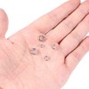 Tgpiao 200PCS 5Sizes Stainless Steel Fishing Split Rings,Heavy Duty Split