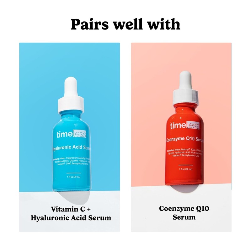 Timeless Skin Care Squalane Oil 100% Pure - Plant-Based Face