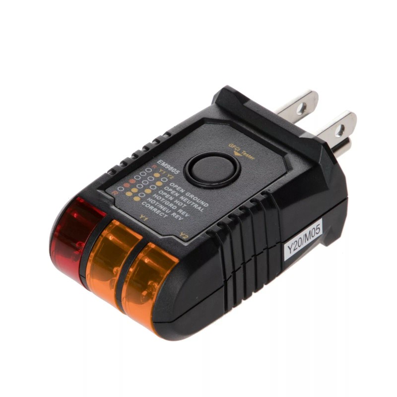 Hyper Tough Gift Idea Digital Multimeter Voltage GFCI Outlet Electrical