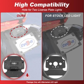 CYCBOLT Fender Eliminator Kit Fit for GSX1300R HAYABUSA 1999-2020 Tail Tidy License Plate Holder Fender Delete Kits