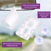 Windshield EZ Pass Holder - Super Strong Suction Cup Mount