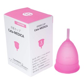 Cata-MEDICA 月経カップ 生理用品 生理カップ 12時間使用可 フェムテック フェムケア 初心者でも使いやすい ［一般医療機器］ Sサイズ