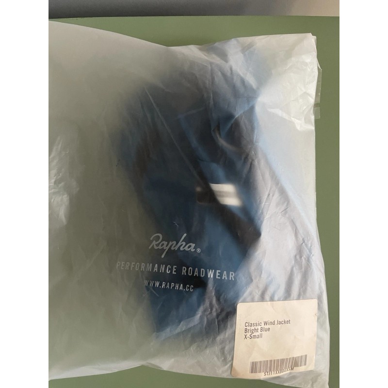 Rapha MENS CLASSIC WIND JACKET -BRIGHT BLUE - SIZE X