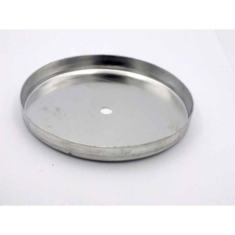 Metal Lid for 3 lb Drum Rotary Rock Tumbler Barrel