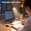 Flexible USB LED Clip-On Reading Light with 360° Gooseneck and